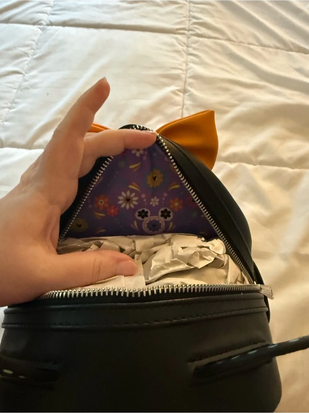 Loungefly Disney’s Minnie Mouse Sugar Skull Backpack